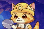 Обновлённое решение с комбо карточками для игры Cat gold miner доступно от 19 октября