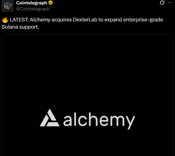 Alchemy приобретает NFT LaunchPad с 1 миллионами пользователей