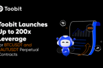 Toobit запускает до 200x рычаг для Btcusdt и Xautusdt.