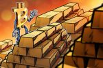 Золото закрывается на ATH, в то время как биткоин отстает от актива риска в 2025 году